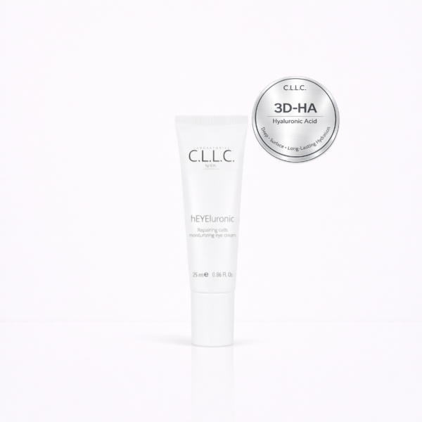 hEYEluronic - Дълбоко хидратиращ околоочен крем с 3D хиалуронова киселина и органично масло от жожоба
